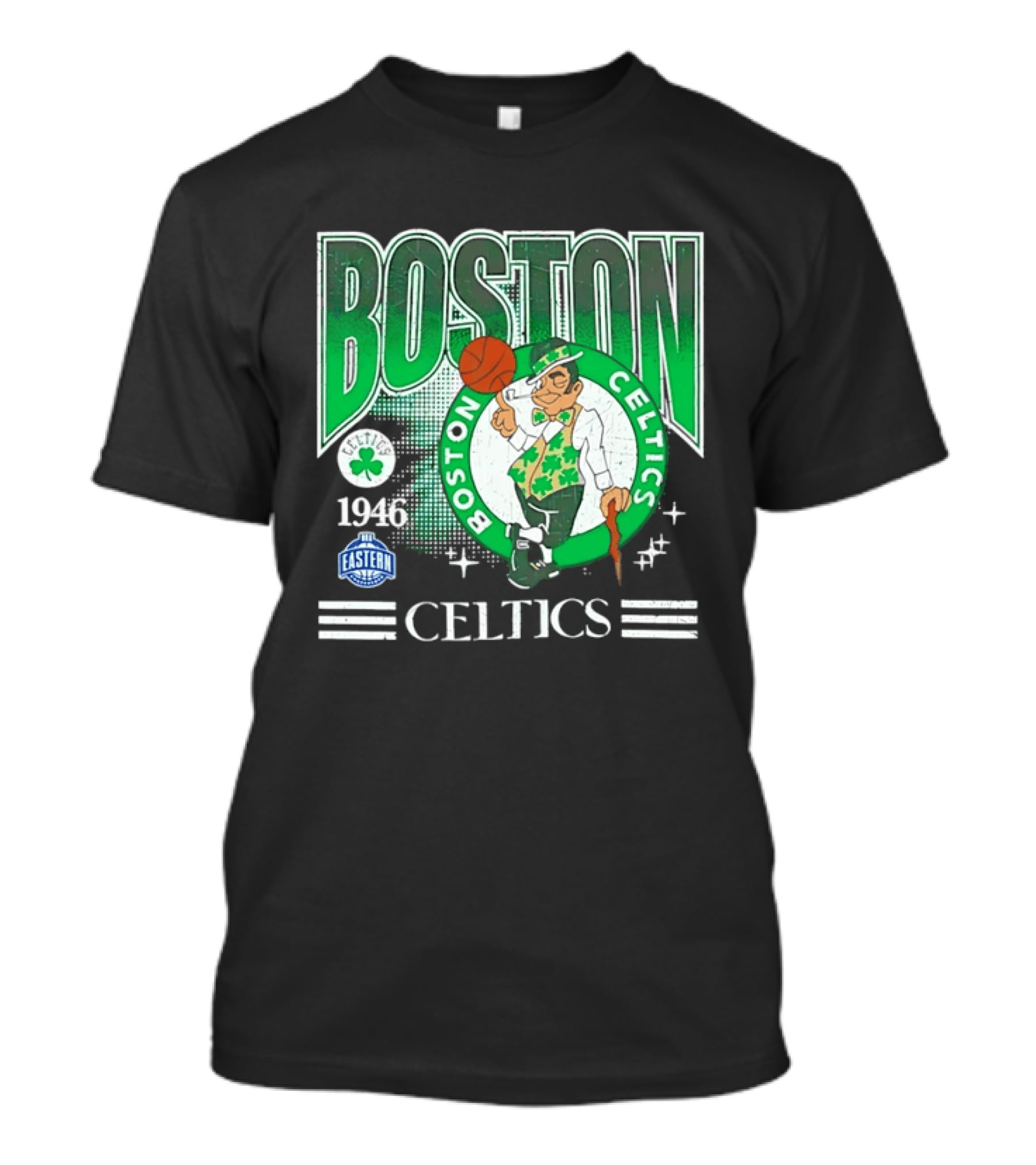 Boston Celtics 1946 Vintage Eastern Conference Basketball T-Shirt