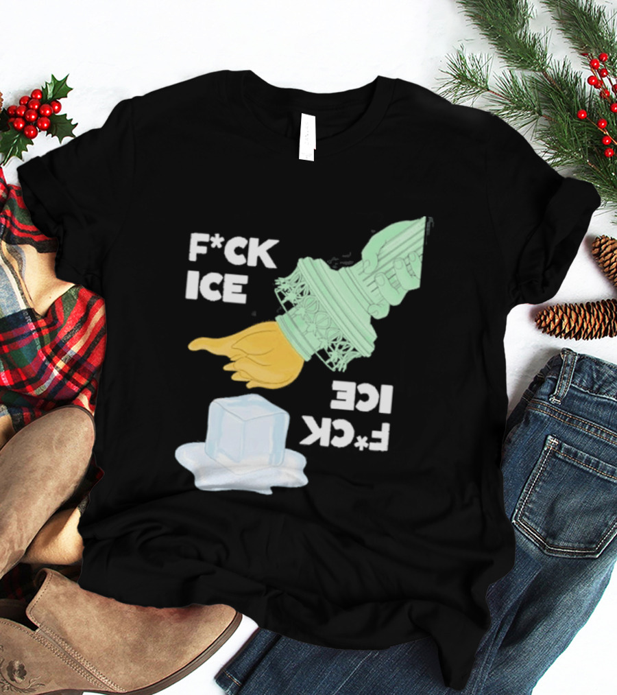 F*ck Ice Statue Of Liberty Protest Immigration T-Shirt