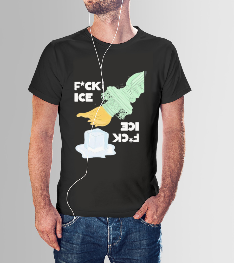 F*ck Ice Statue Of Liberty Protest Immigration T-Shirt