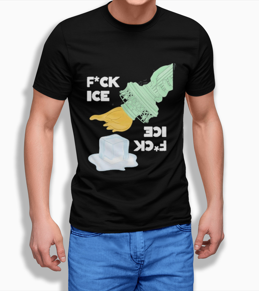 F*ck Ice Statue Of Liberty Protest Immigration T-Shirt