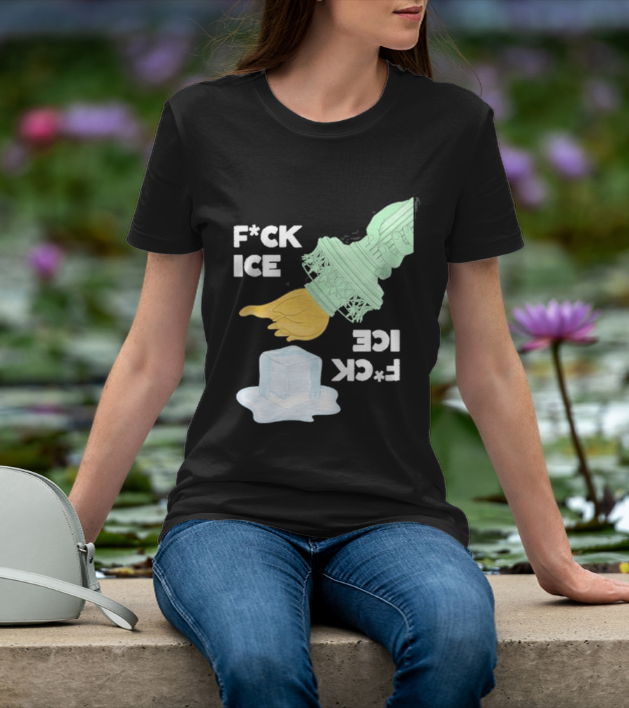 F*ck Ice Statue Of Liberty Protest Immigration T-Shirt