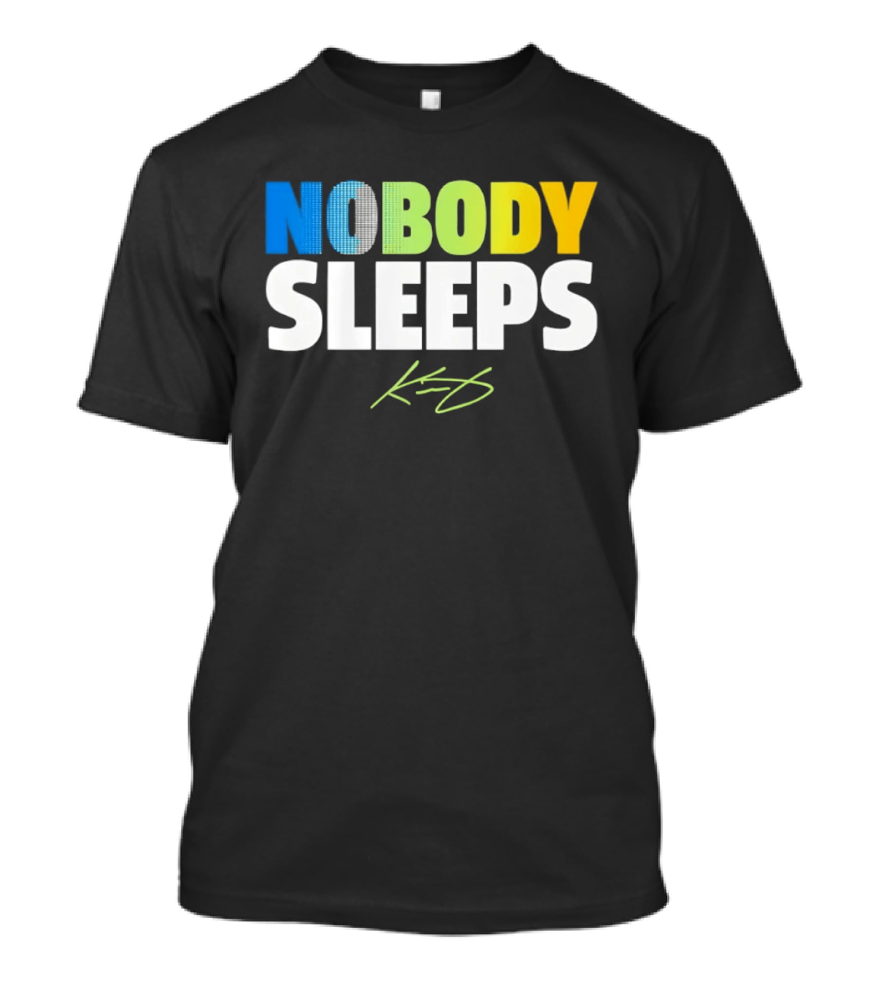 Nobody Sleeps KD Kevin Durant Signature T-Shirt