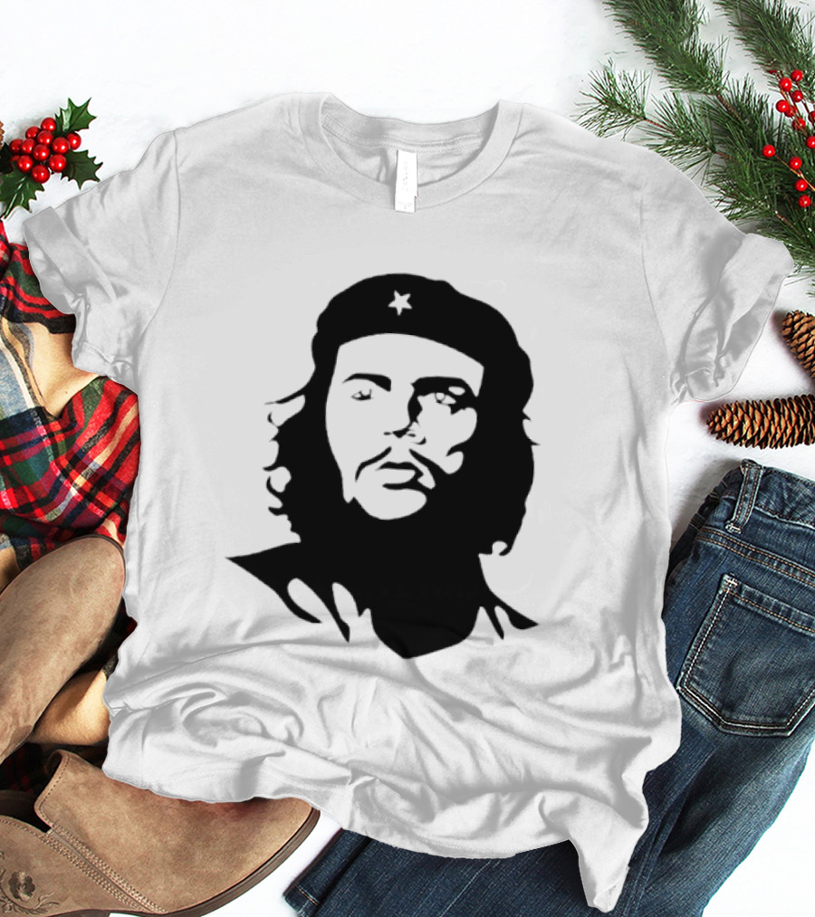 Che Guevara Iconic Revolutionary Star Beret T-Shirt
