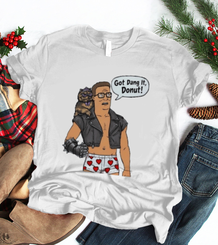 Dungeon Crawler Carl King Of The Hill Got Dang It Donut T-Shirt