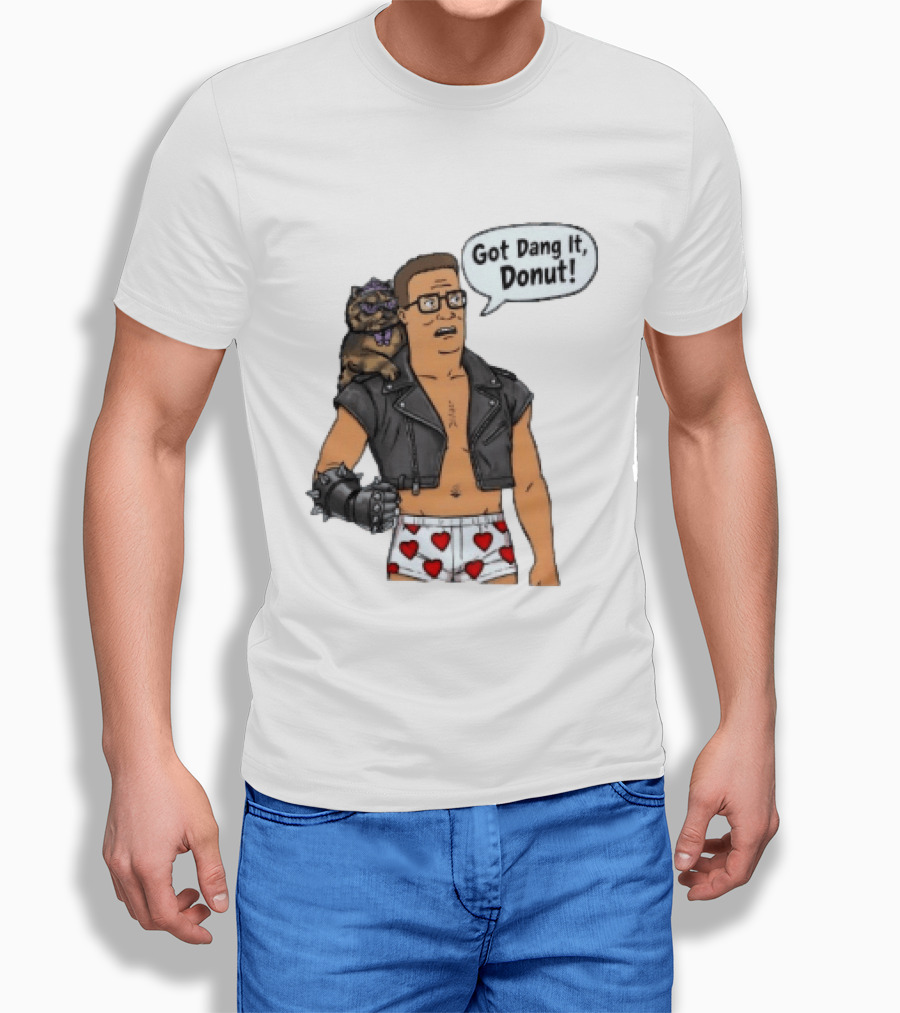 Dungeon Crawler Carl King Of The Hill Got Dang It Donut T-Shirt