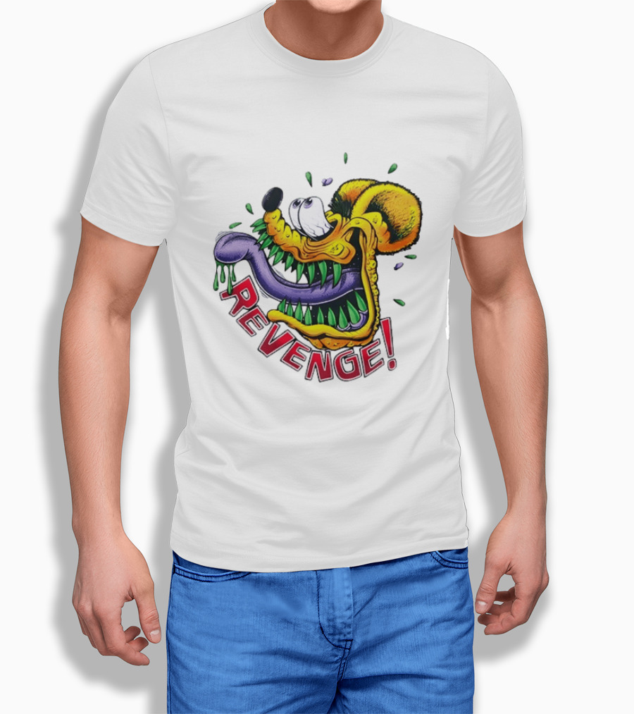 Revenge Ed Roth Rat Fink Get Even With Life T-Shirt