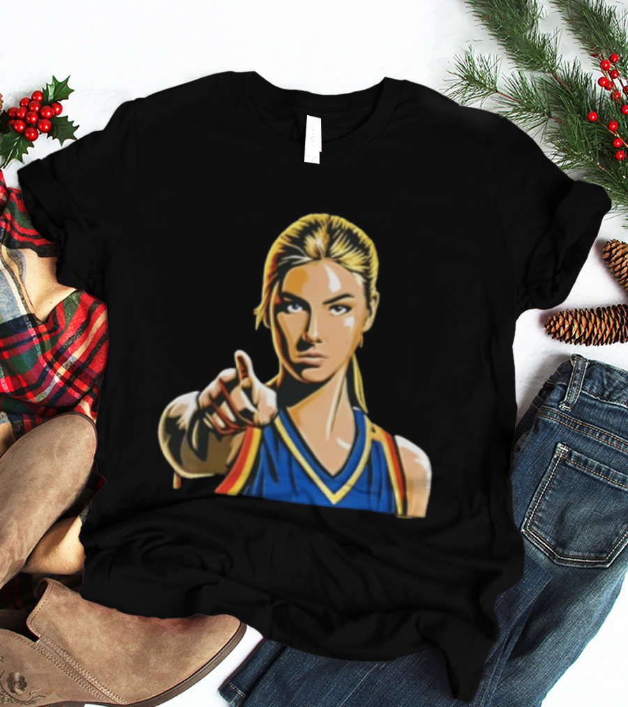 Kate Upton Blonde Woman Pointing Finger T-Shirt