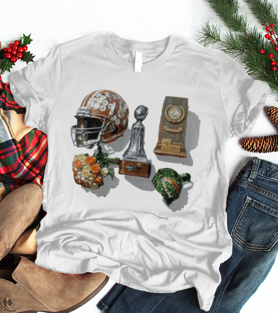 Florida A&M University Rattlers Football Helmet Trophies And Roses T-Shirt