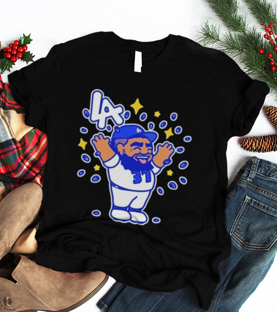 LA Dodgers 37 Chunkytani Mr Seeds Cartoon Shohei Ohtani T-Shirt