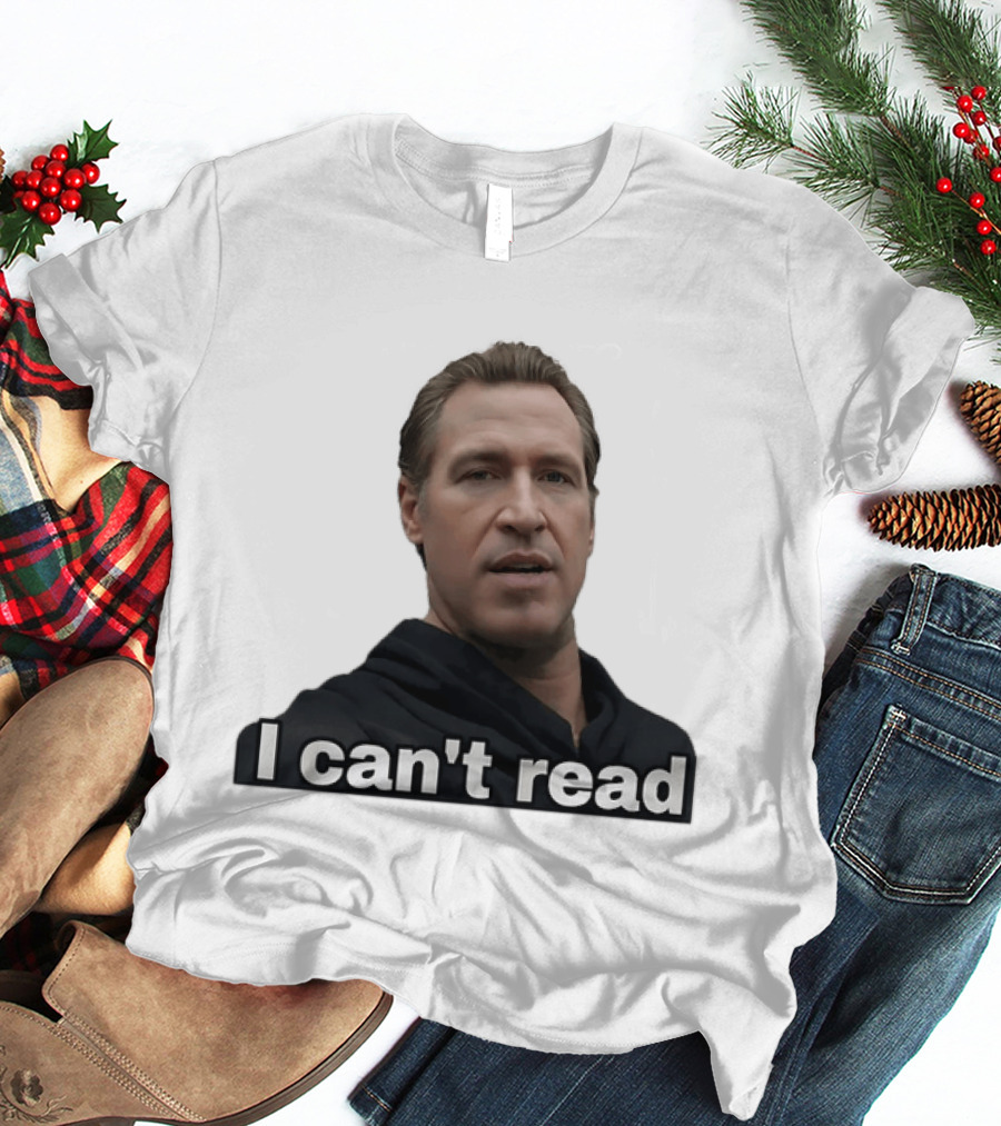 I Can't Read Meme Internet Culture T-Shirt