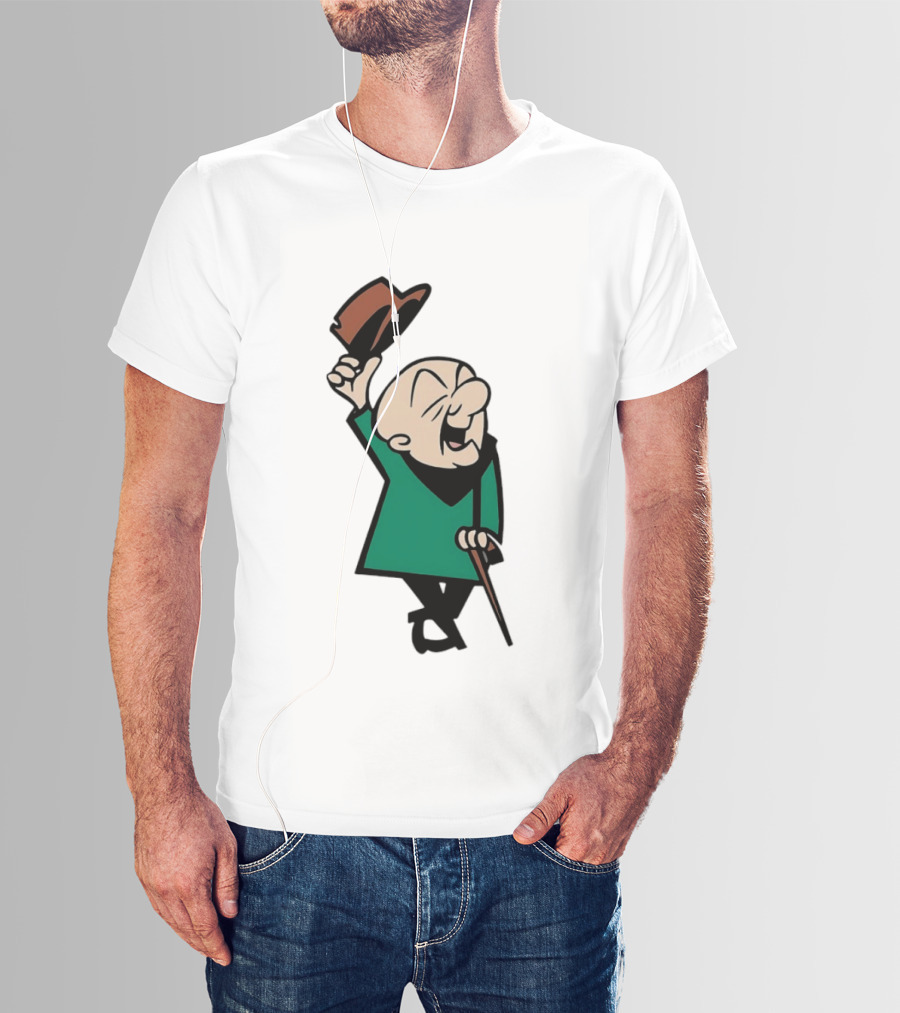Mr Magoo Tipping His Hat Classic Animation T-Shirt