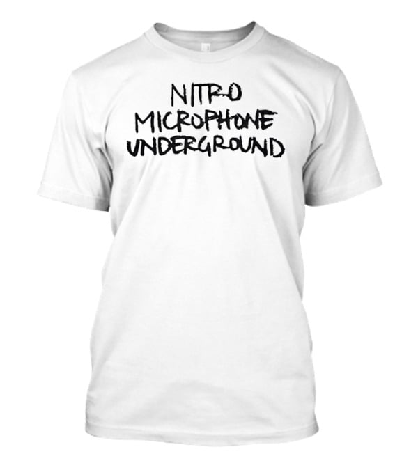 Nitro Microphone Underground Japanese Hip Hop Crew T-Shirt