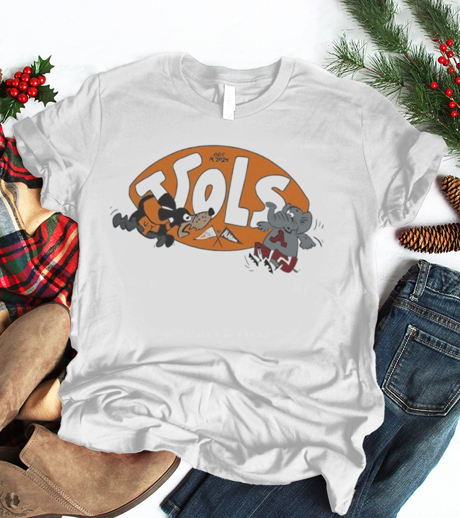 Tennessee Vols Vs Alabama Football Game October 19 2024 U.T. Vols Vs Alabama A T-Shirt