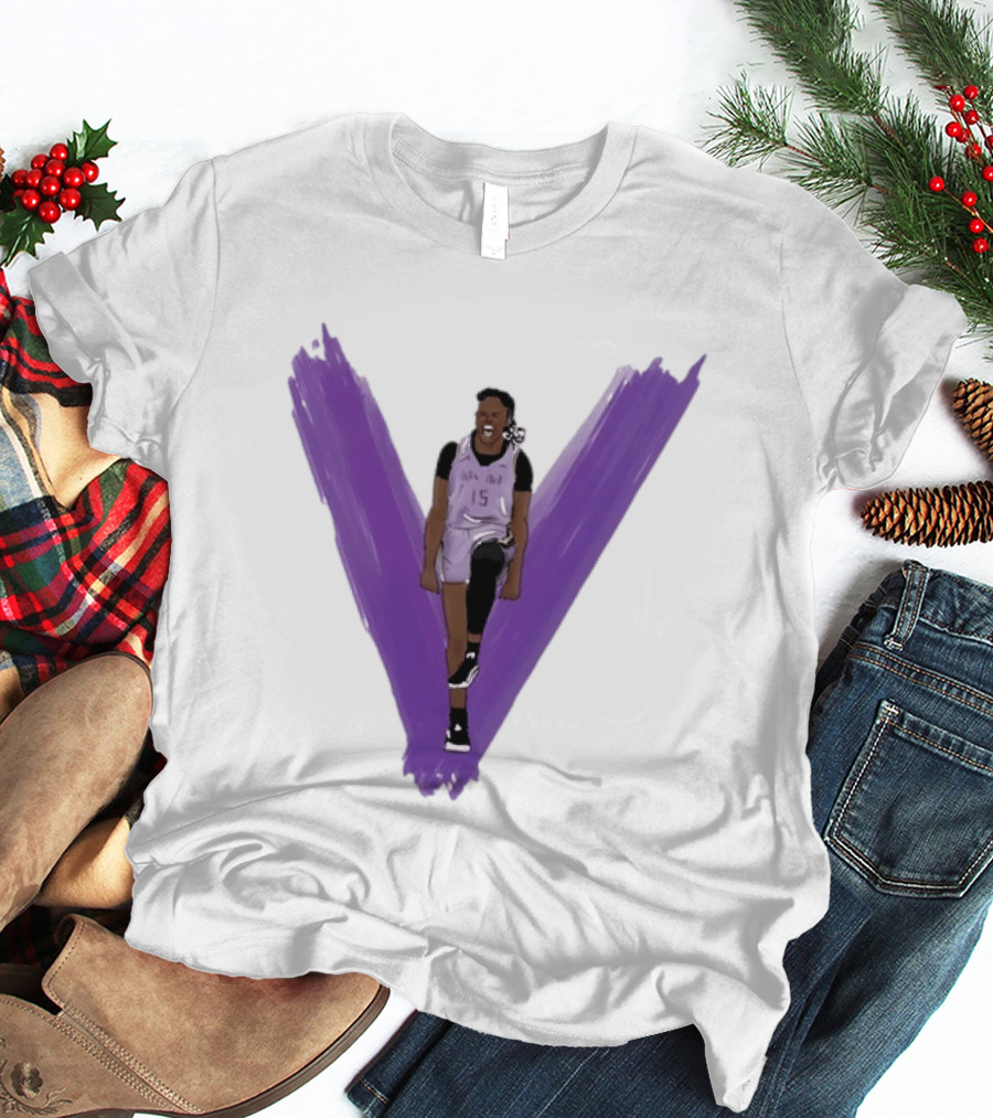 Tiffany Hayes Los Angeles Sparks 15 WNBA Basketball Player Purple V T-Shirt