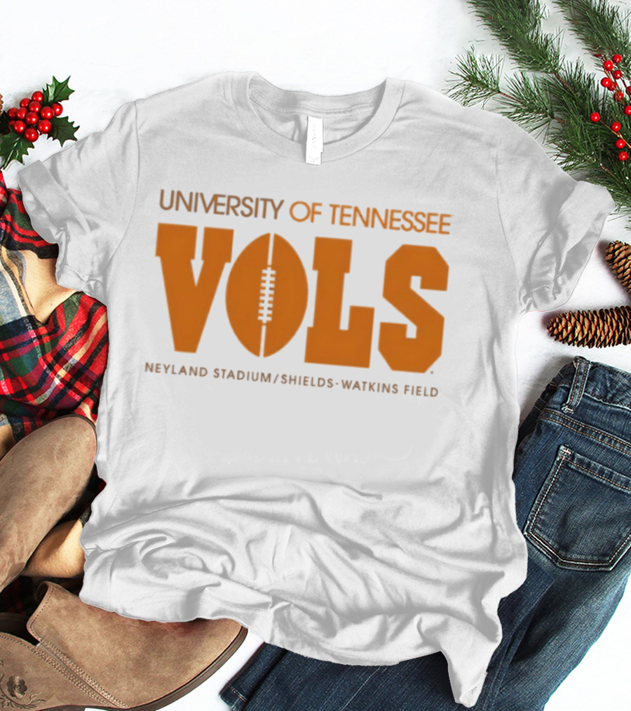 University Of Tennessee Vols Neyland Stadium Shields Watkins Field T-Shirt