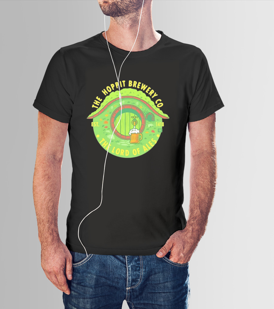 The Hoppit Brewery Co The Lord Of Ales Est 1418 T-Shirt