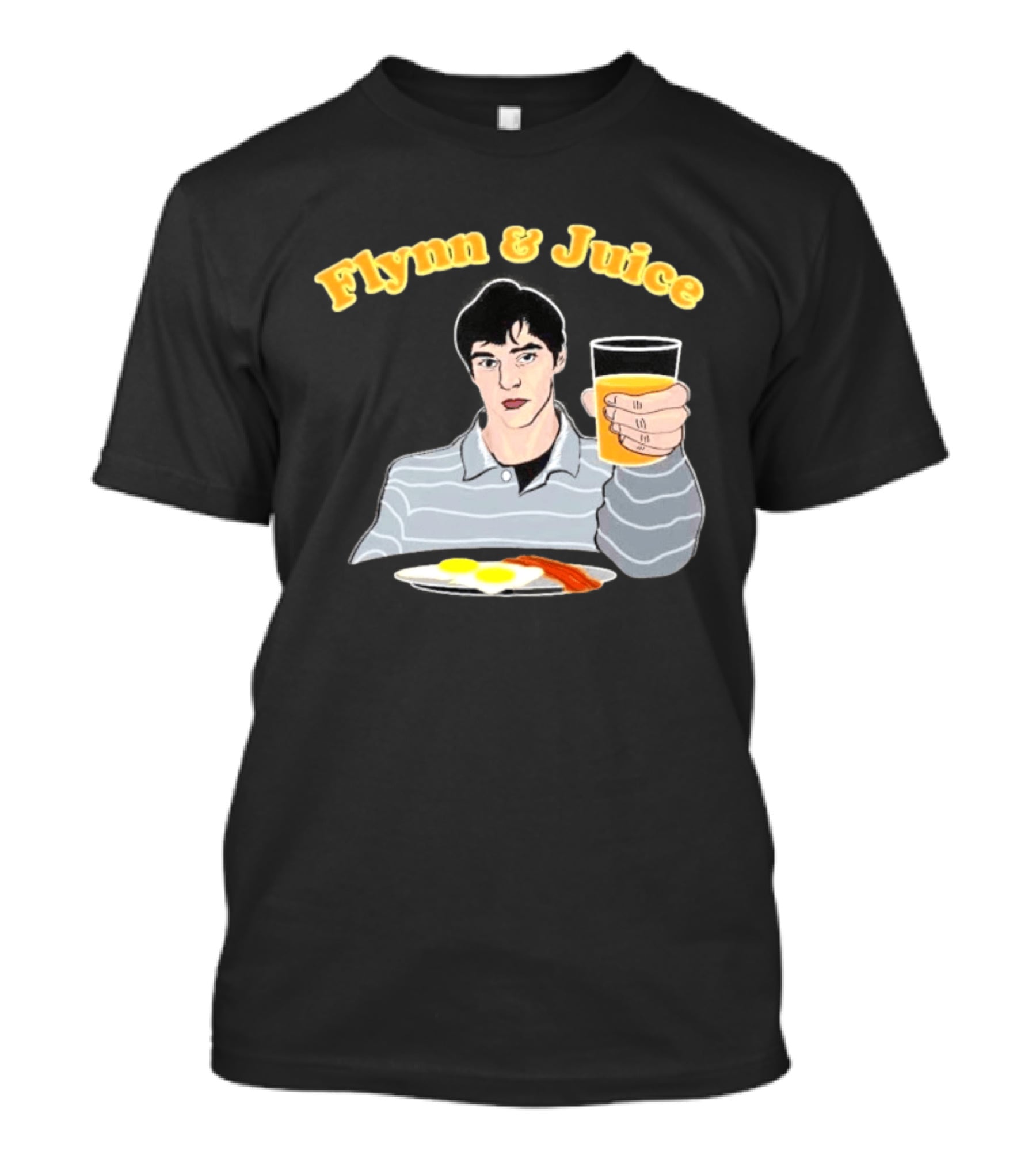 Flynn & Juice Walter White Jr Breaking Bad Breakfast Scene T-Shirt
