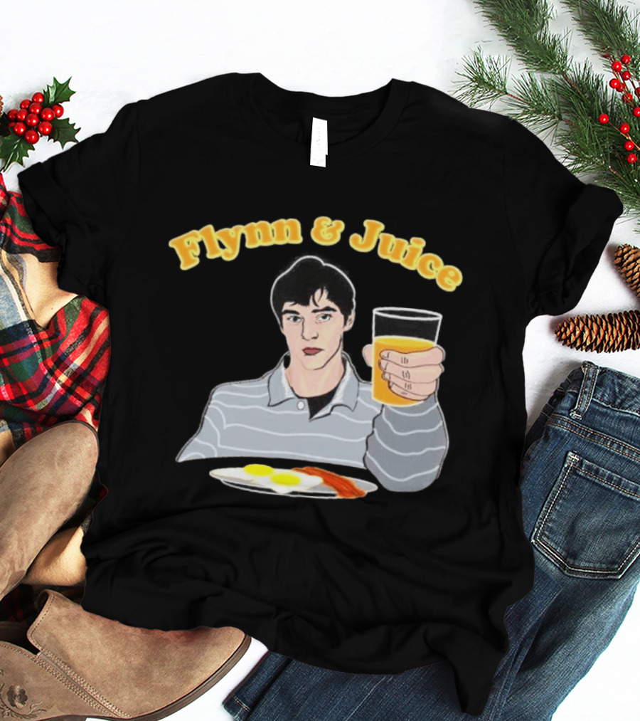 Flynn & Juice Walter White Jr Breaking Bad Breakfast Scene T-Shirt