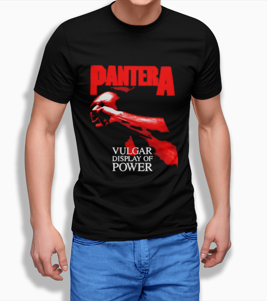 Pantera Vulgar Display Of Power Heavy Metal Album T-Shirt