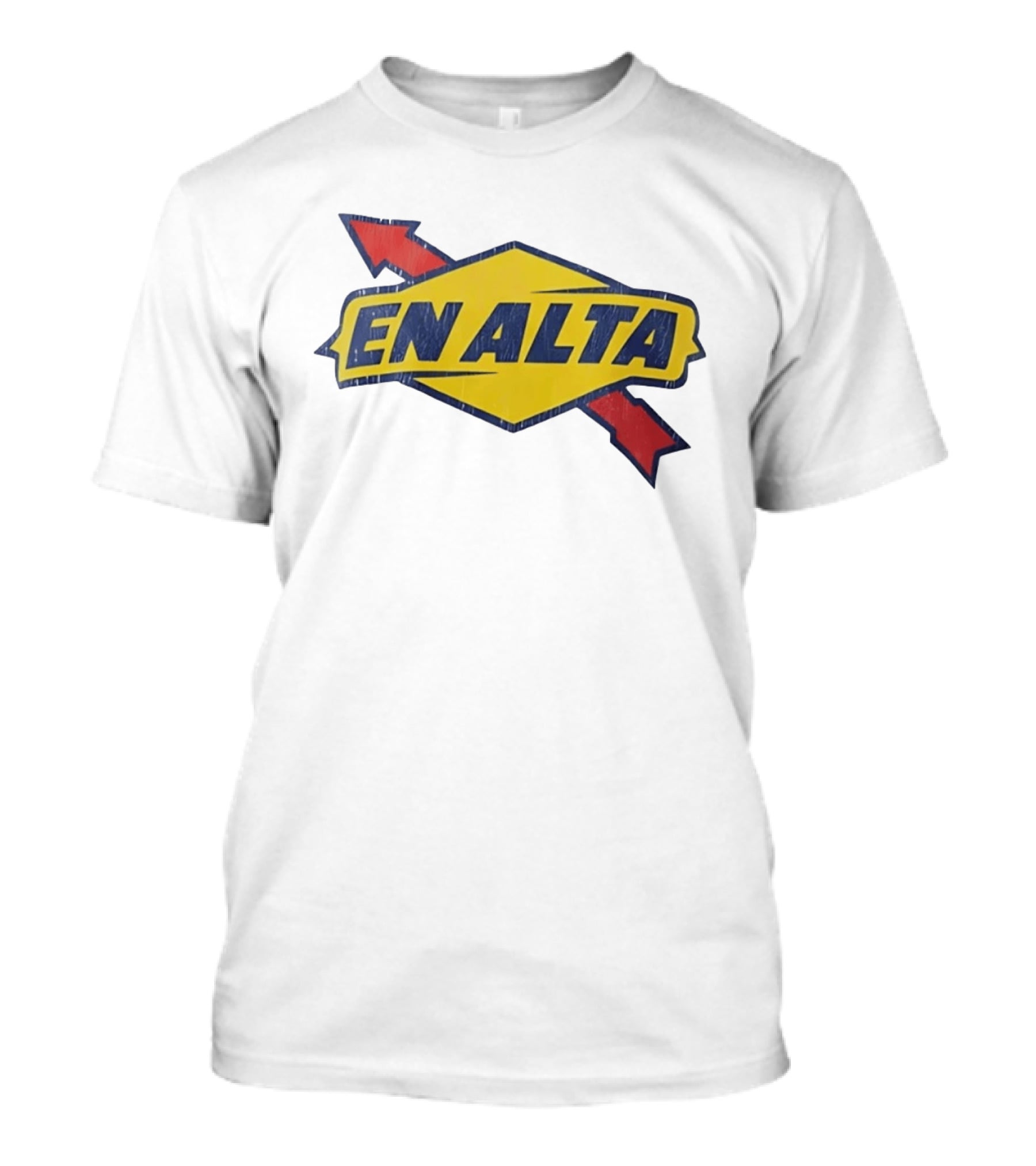EN ALTA Distressed Urban Streetwear Arrow T-Shirt