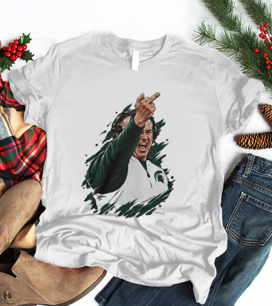 Spartans Middle Finger Coach Gesture T-Shirt