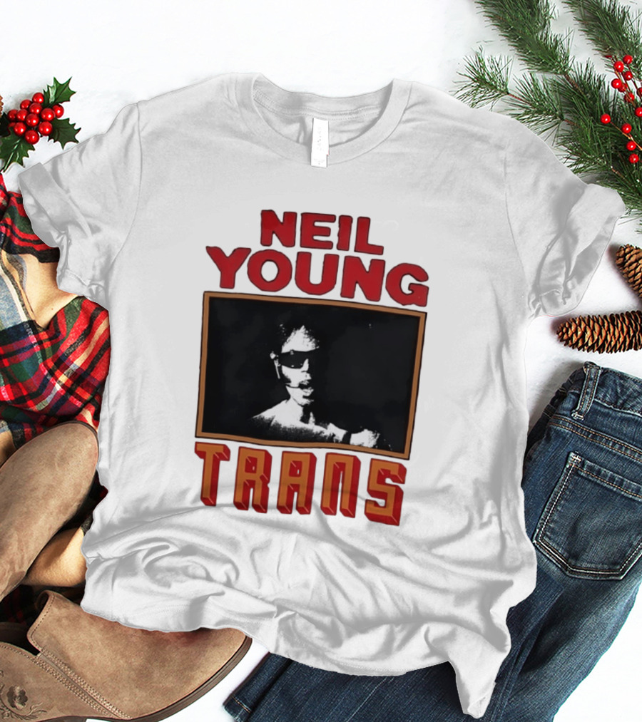 Neil Young Trans Album Cover T-Shirt