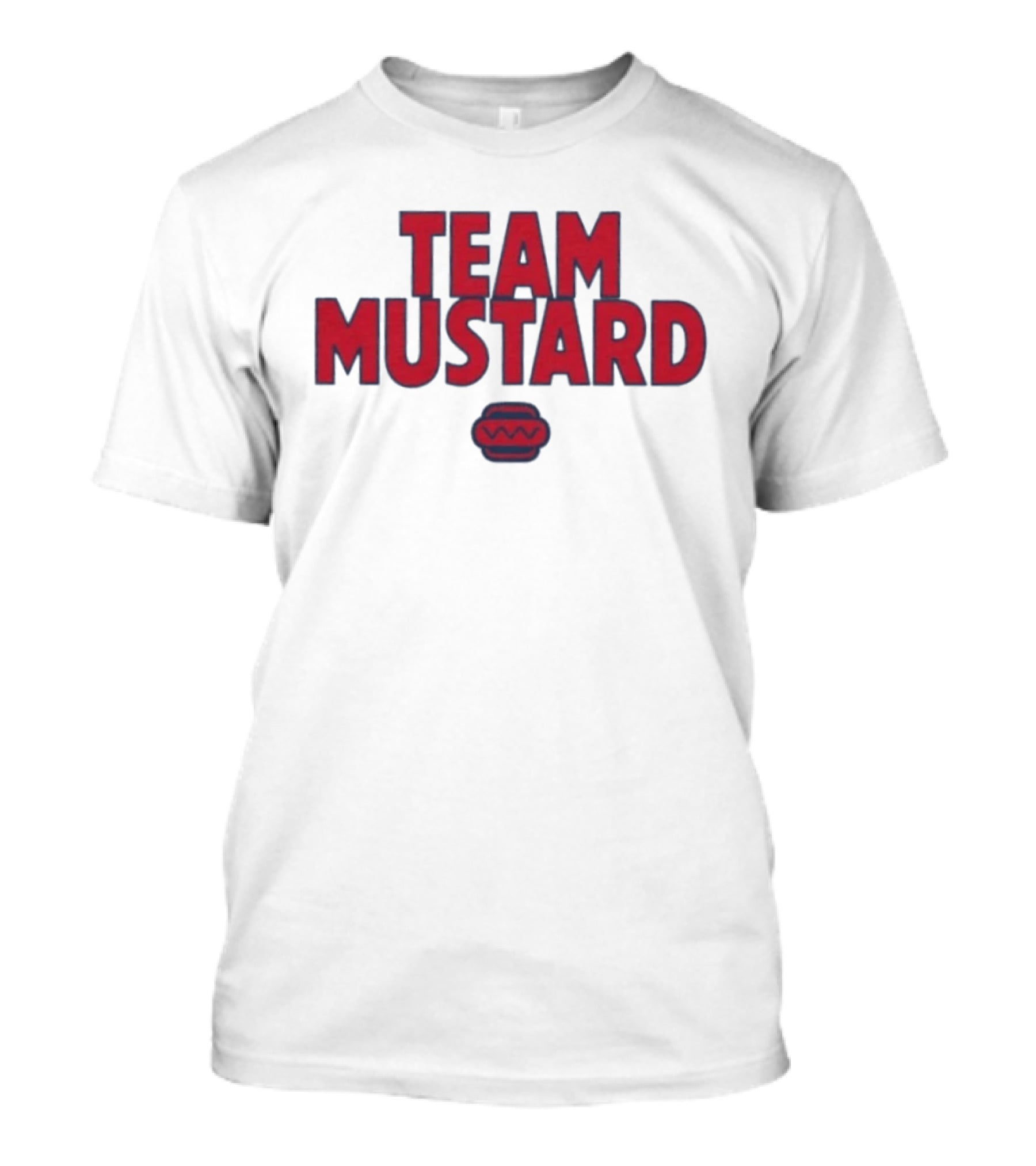 Team Mustard Hot Dog Condiment Food Lovers T-Shirt