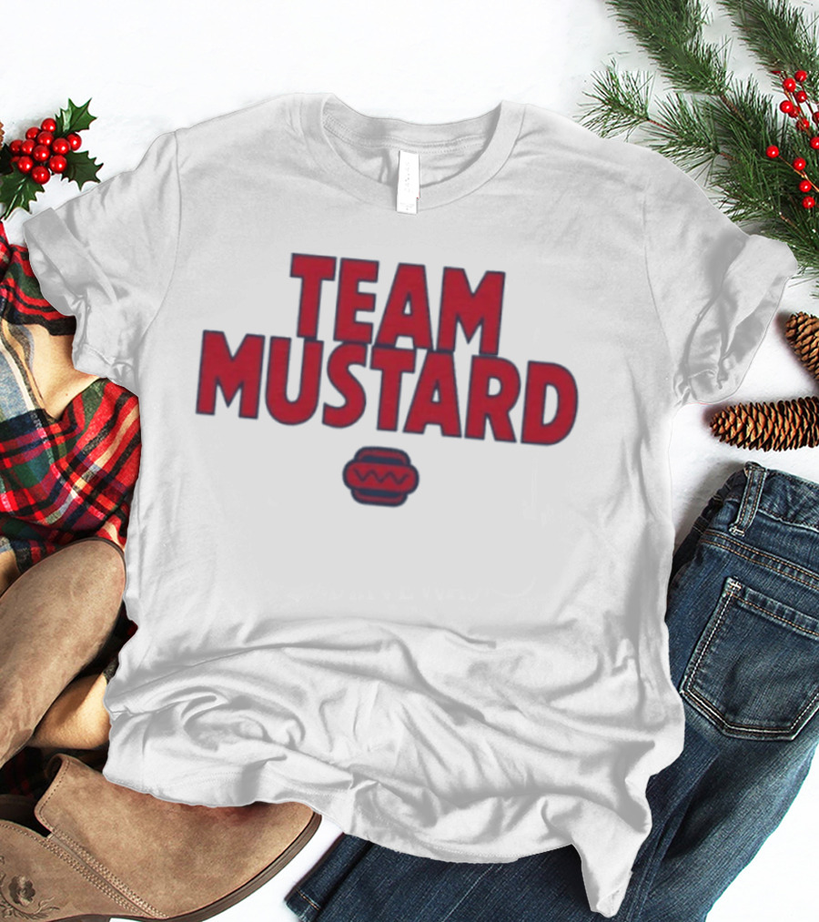 Team Mustard Hot Dog Condiment Food Lovers T-Shirt