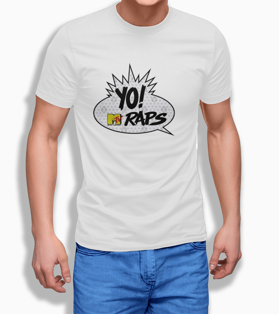 Yo MTV Raps Music Television Hip Hop T-Shirt