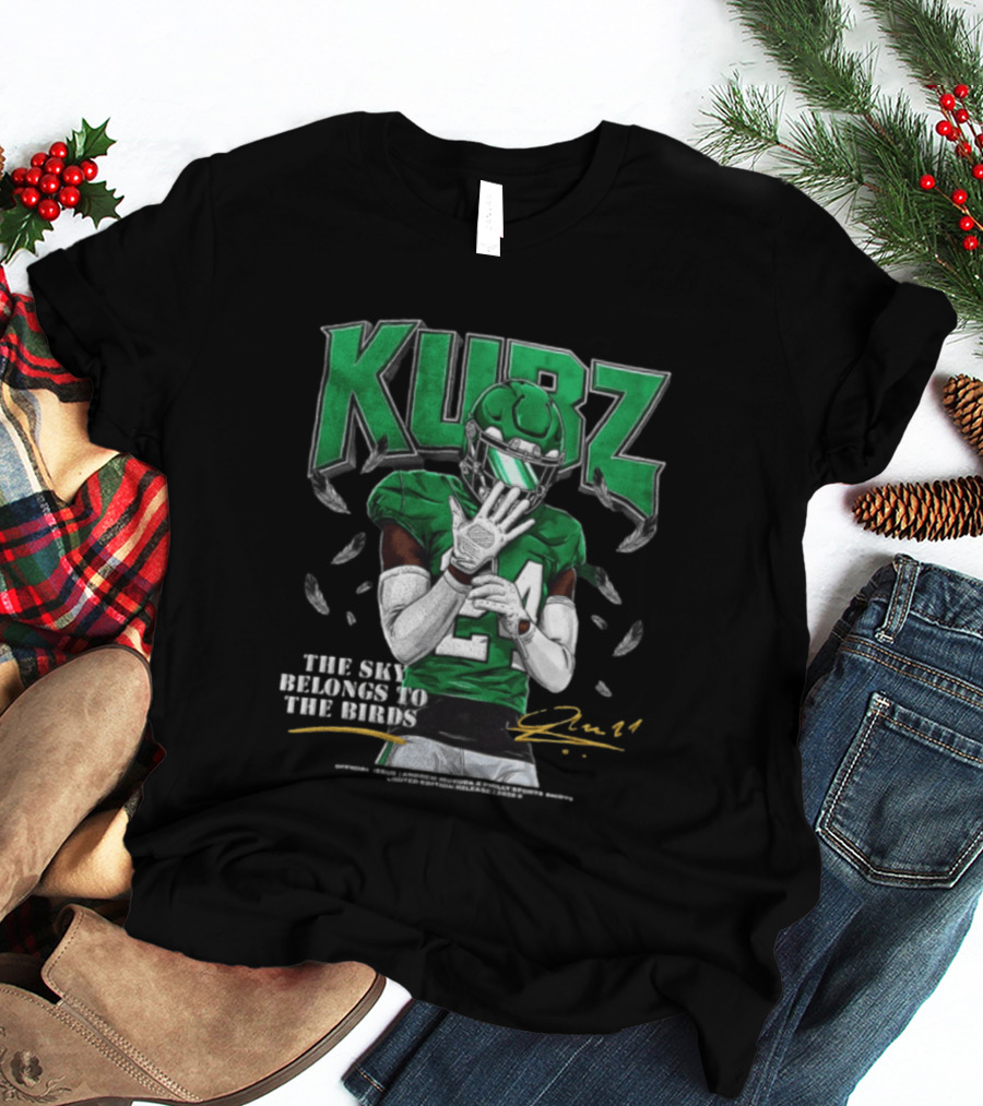 Kubz The SKY Belongs To The Birds Philadelphia Eagles 2026 T-Shirt