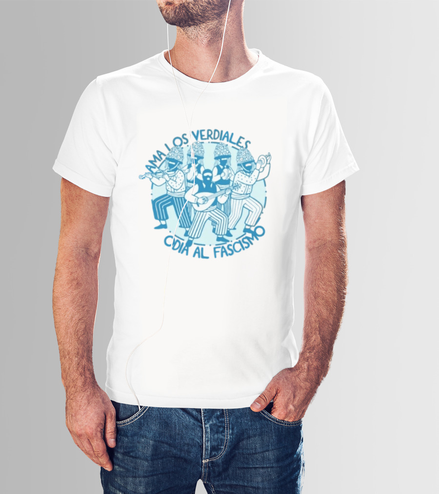 Ama Los Verdiales Odia Al Fascismo Musicians T-Shirt