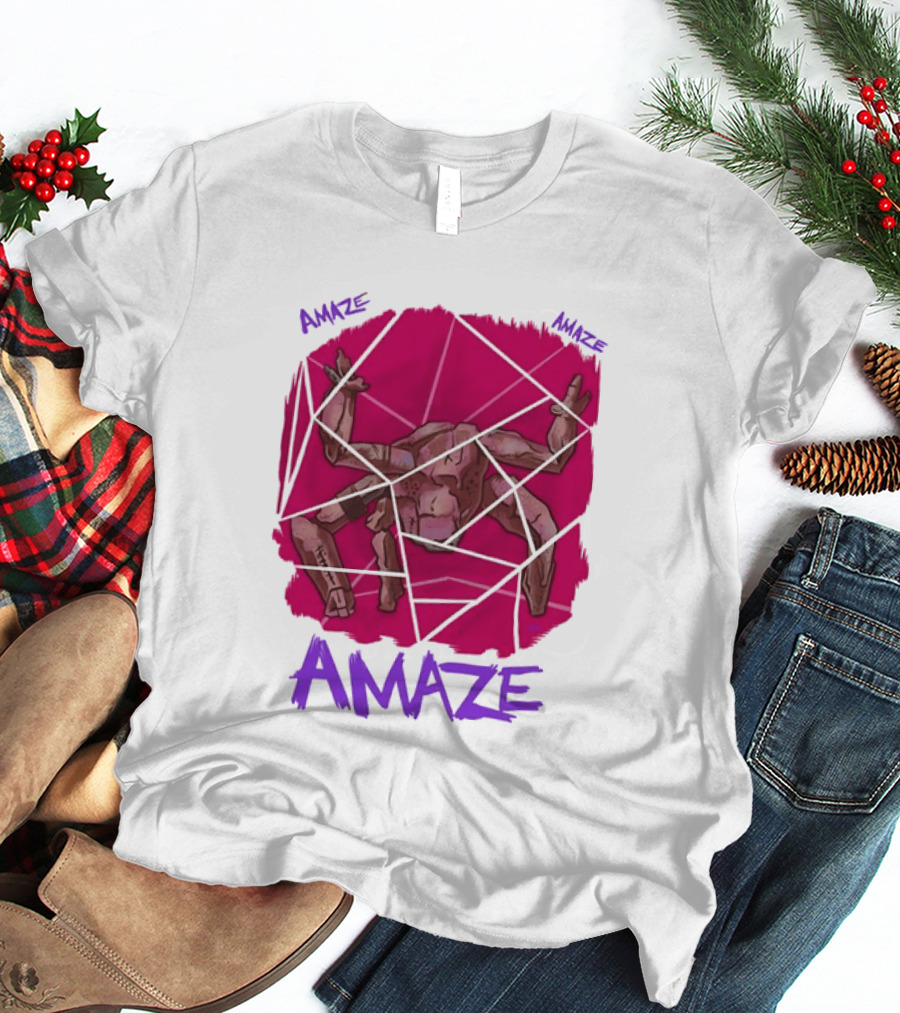 Amaze Rocky Crab Project Hail Mary Andy Weir Inspired Fusion T-Shirt