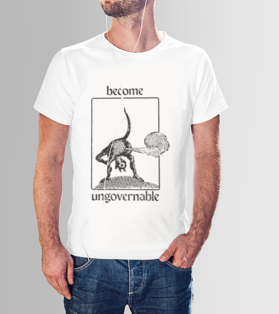 Become Ungovernable Fart Demon Anarchist T-Shirt