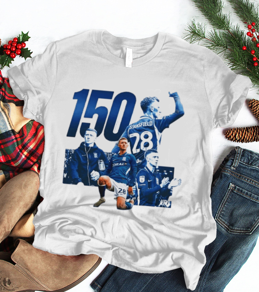 Jay Stansfield 150 Appearances Birmingham City Football Club T-Shirt