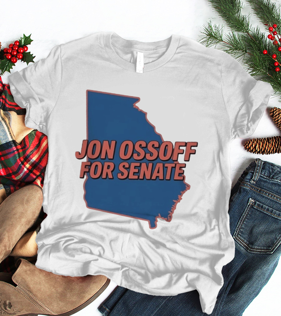 Jon Ossoff For Senate Georgia Map Election T-Shirt