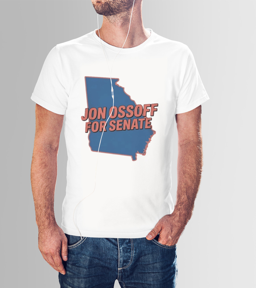 Jon Ossoff For Senate Georgia Map Election T-Shirt