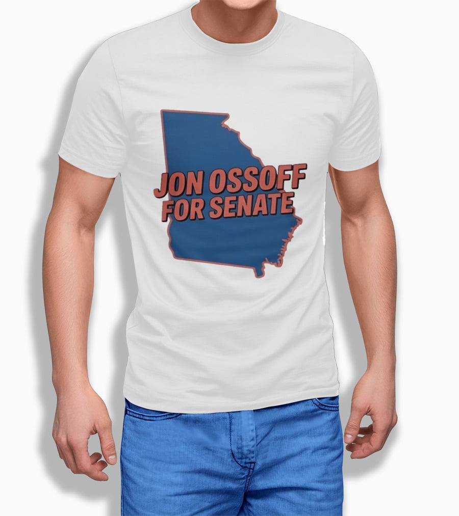 Jon Ossoff For Senate Georgia Map Election T-Shirt