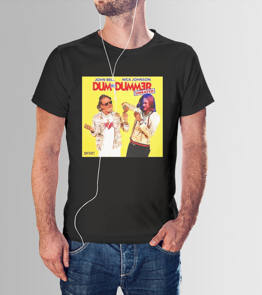 John Bell Nick Johnson Dum And Dummer Unrated MLB WSP T-Shirt
