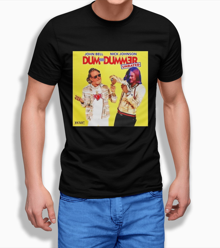 John Bell Nick Johnson Dum And Dummer Unrated MLB WSP T-Shirt