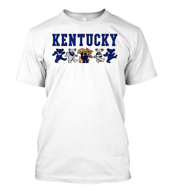 Kentucky Wildcats Grateful Dead Dancing Bears UK Wildcats T-Shirt