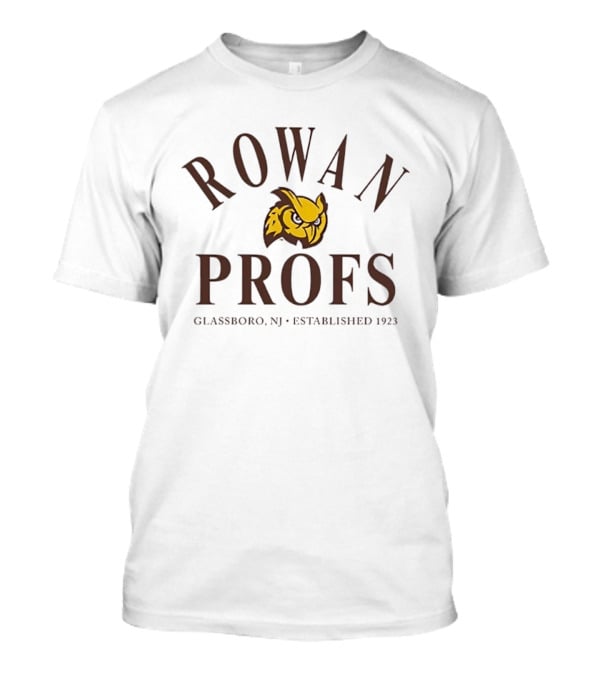 Rowan Profs Owl Glassboro NJ Established 1923 T-Shirt