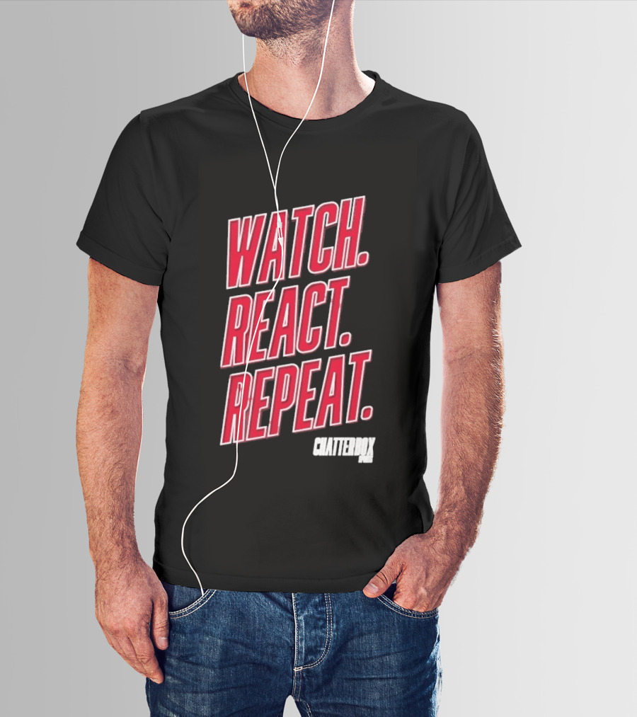 REACT REPEAT Chatterbox Sports T-Shirt