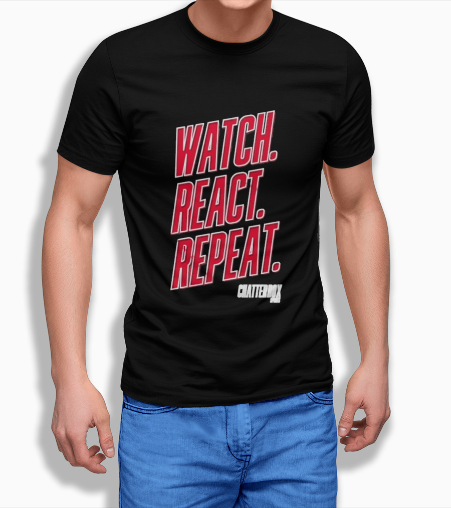 REACT REPEAT Chatterbox Sports T-Shirt