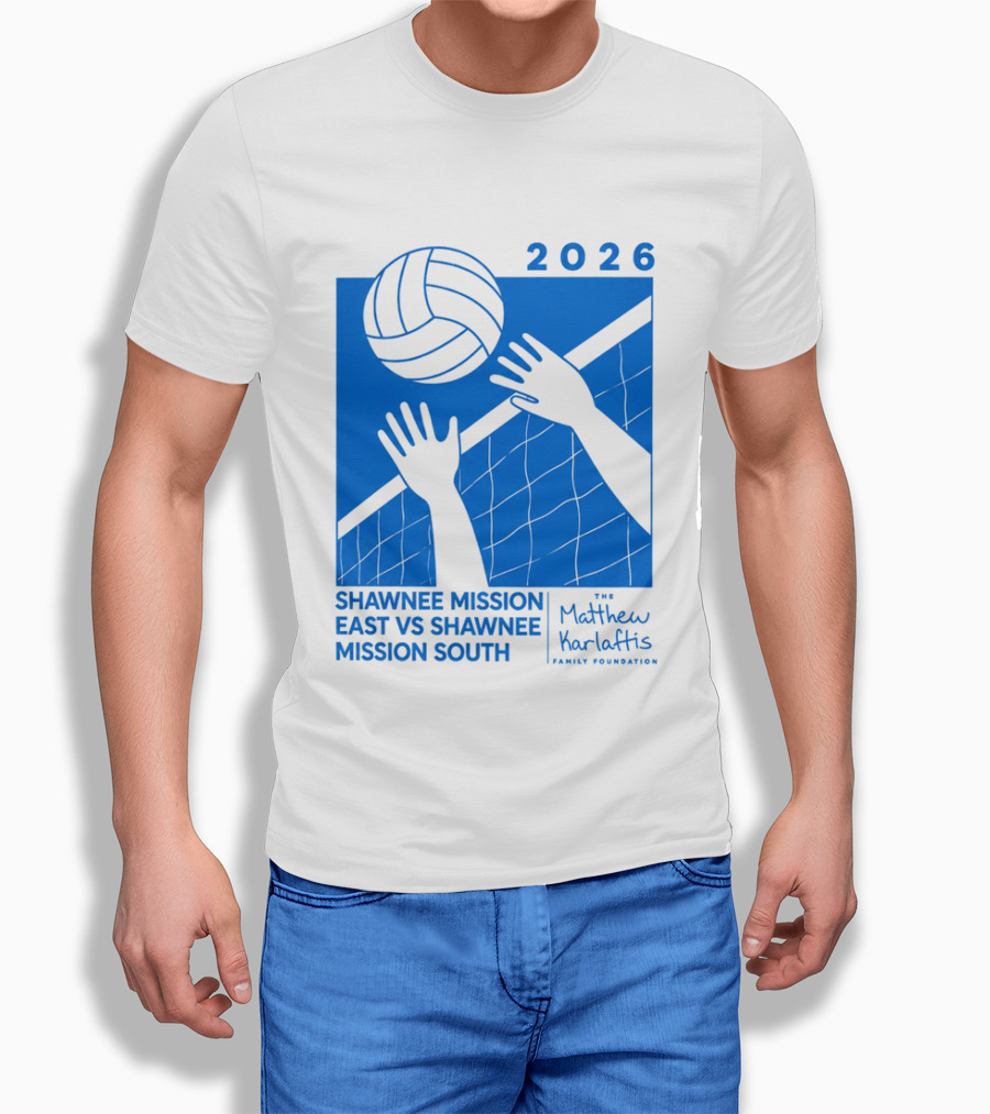 Shawnee Mission East Vs Shawnee Mission South Volleyball 2026 T-Shirt