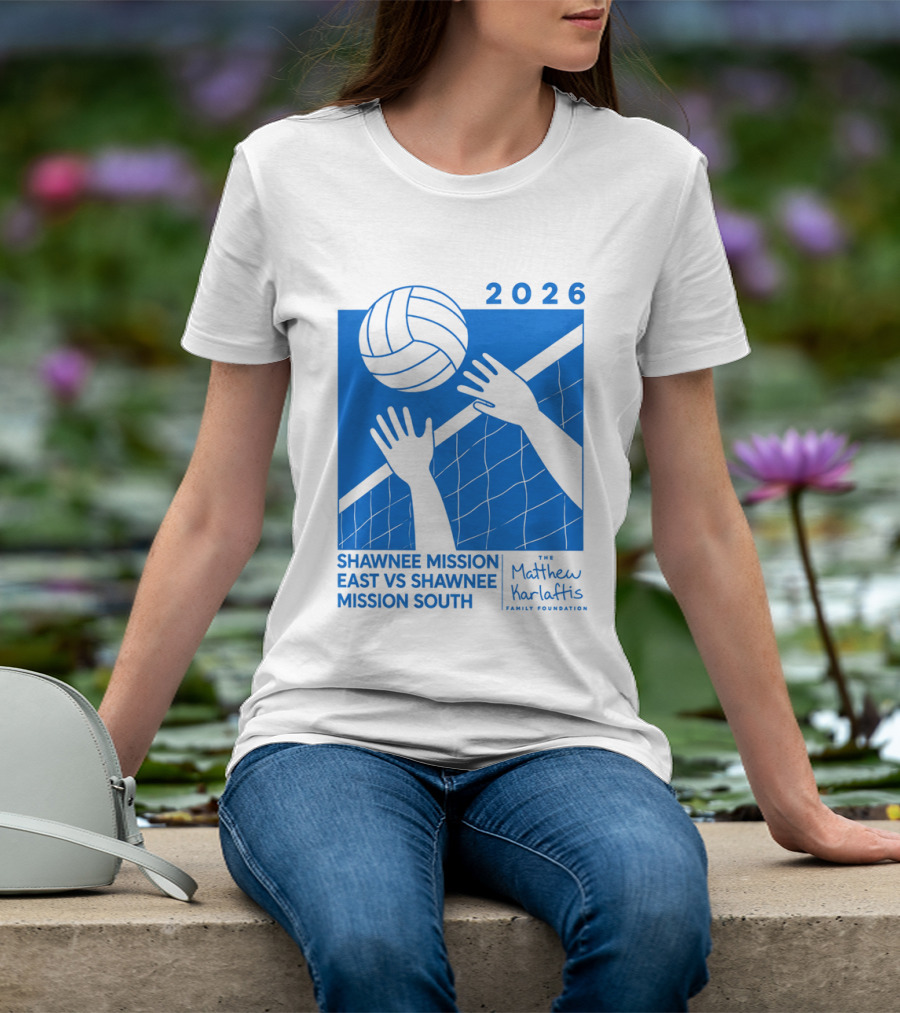 Shawnee Mission East Vs Shawnee Mission South Volleyball 2026 T-Shirt