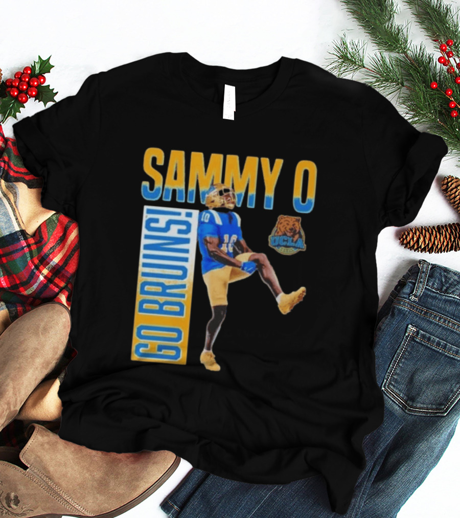 UCLA Bruins No 10 Sammy O Go Bruins College Football T-Shirt