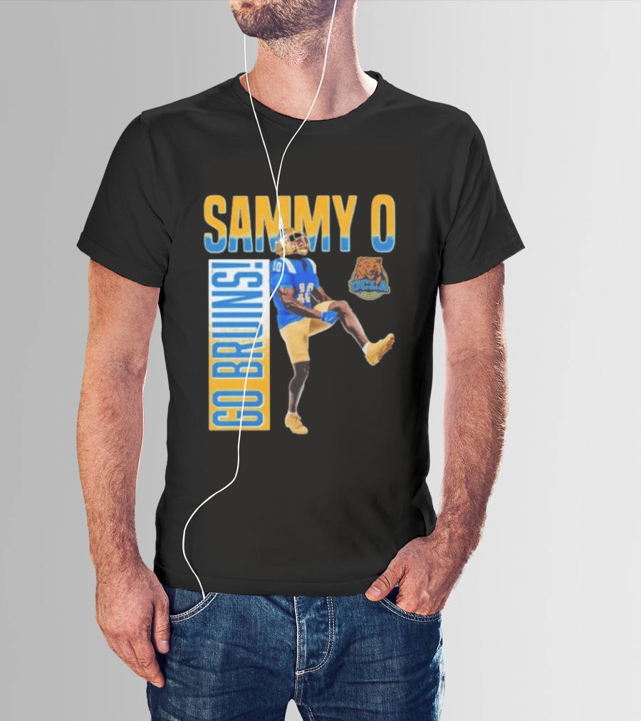 UCLA Bruins No 10 Sammy O Go Bruins College Football T-Shirt