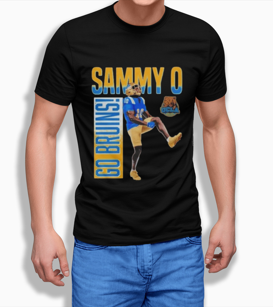 UCLA Bruins No 10 Sammy O Go Bruins College Football T-Shirt