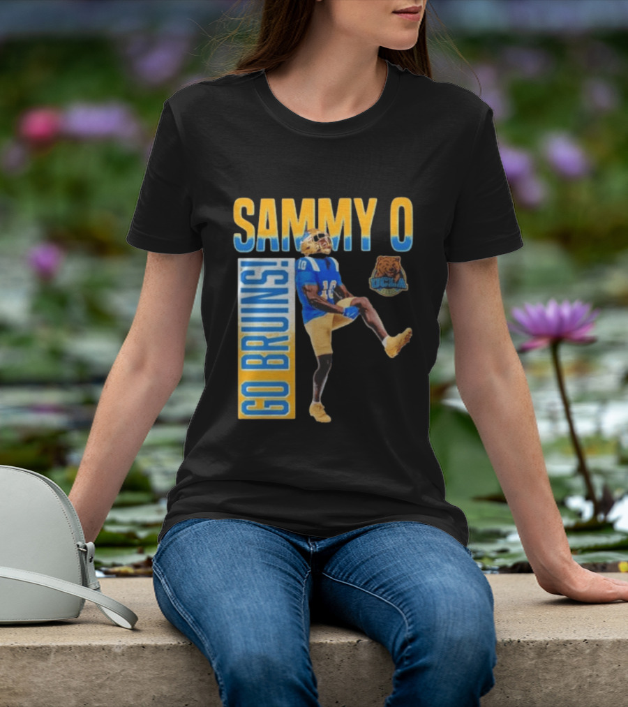 UCLA Bruins No 10 Sammy O Go Bruins College Football T-Shirt