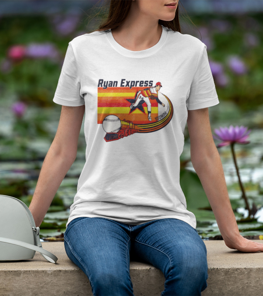 Ryan Express Pitcher 100 MPH Train 34 Star T-Shirt